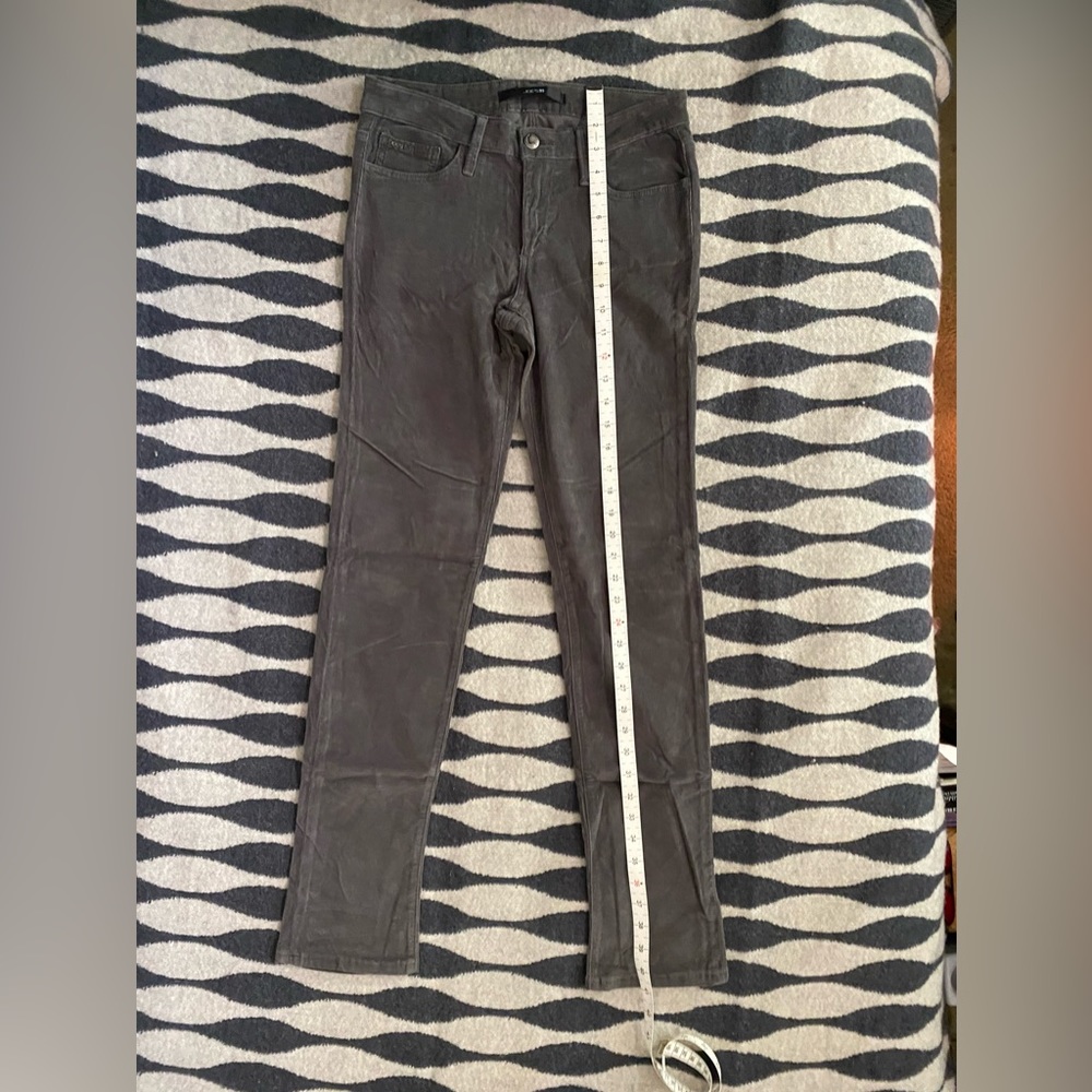 VTG Joe's Jeans Fit Skinny Vionaire Velvet Pinwale Corduroy Charcoal Size 28 - Picture 8 of 12
